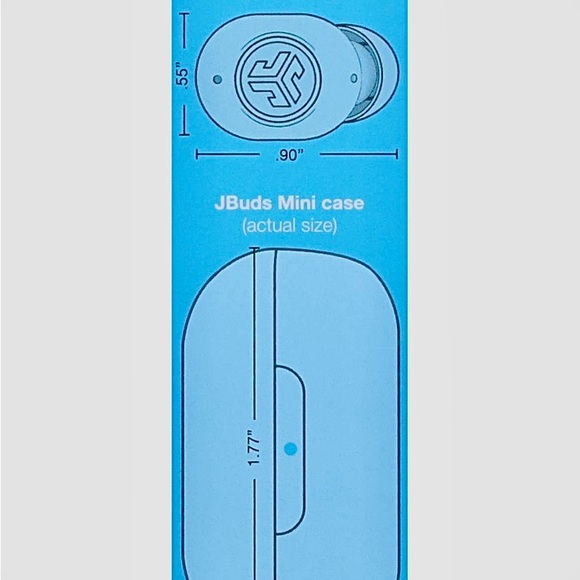 JLAB JBUDS Black Mini True Wireless Bluetooth Earbuds - NEW - Picture 8 of 8